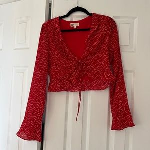 Long sleeve by the way top